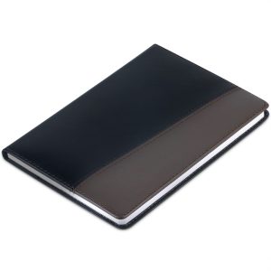 7911時尚拼色皮面筆記本(120頁)：圖片 3