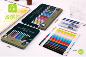 Deli 6507按動式水溶顏色筆(12色/盒)：圖片 5