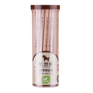 S908-HB書寫鉛筆(原木色)(50支/筒)