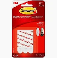 3M 無痕™ 17021P 中型替換膠條 - 6件/Pack