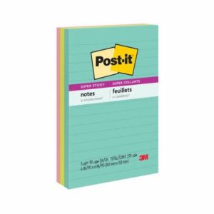 3M Post-it® 4645-3SSAN 強黏型橫線便條紙 (3本/Pack）