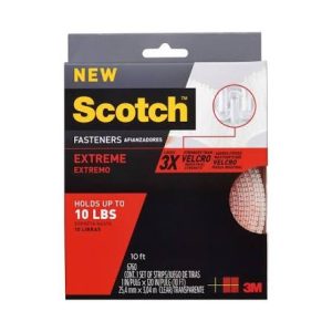 3M Scotch® RF6760 透明蘑菇扣魔術貼
