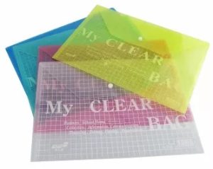 Godex 啪鈕橫開格仔袋 12個/盒