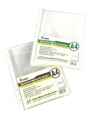 Godex 11孔文件保護套 (袋裝)：圖片 2