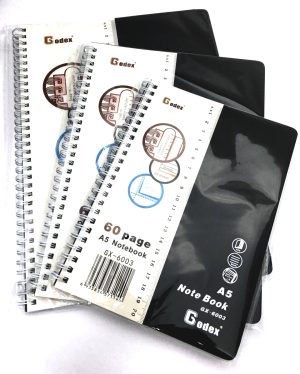 Godex PP面雙線圈簿 (獨立OPP包裝)：圖片 3