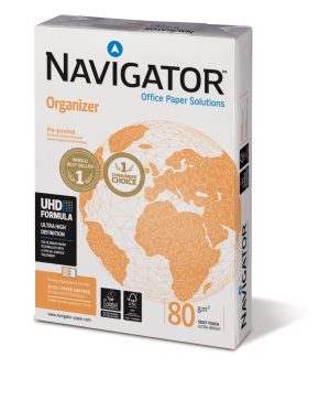 Navigator A4 80克 兩孔影印紙 FSC (5拈/箱)