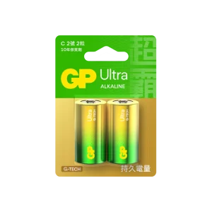 GP 特強鹼性 Ultra C SIZE 電池(咭裝)
