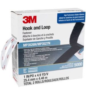 3M Scotch® MP3526/27N 黑色/白色魔術貼 (盒）