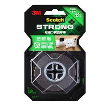 3M Scotch® V1202N 塑膠專用超強力雙面膠帶