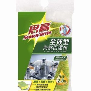 3M 全效型海綿/超強力清潔百潔布