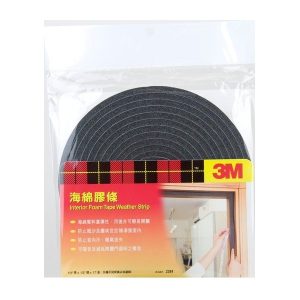 3M 海綿門縫膠條