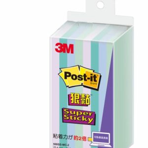 3M Post-it® 500SS-MC 狠黏系列標籤紙 (8本/盒)