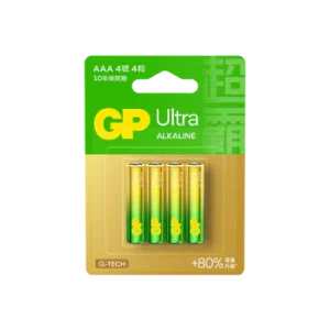 GP 特強鹼性 Ultra 3A電池 (咭/盒裝）