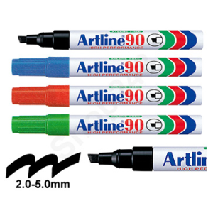 Artline 方咀/圓咀 箱頭筆：圖片 2