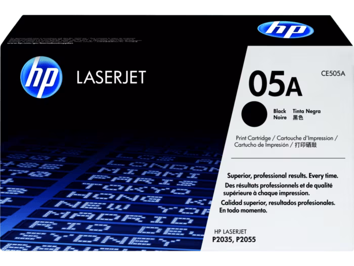 HP 05A 黑色原廠碳粉盒