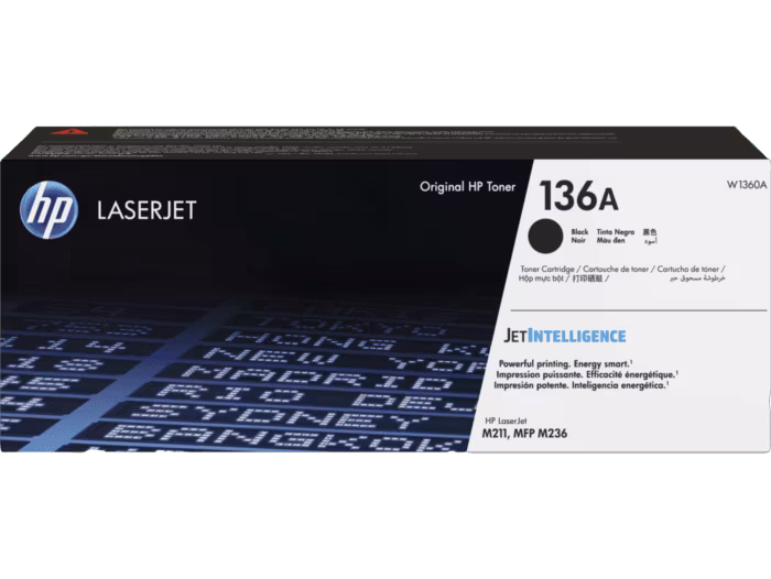 HP 136A 黑色原廠碳粉匣