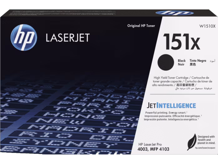 HP 151X 高容量黑色原廠碳粉匣