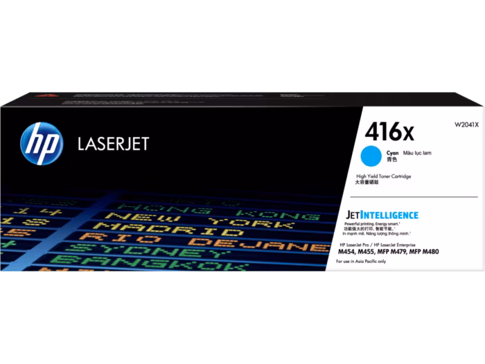 HP 416X 系列高容量碳粉盒:圖片 2