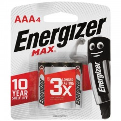 Energizer 鹼性電池 3A (4粒裝 )