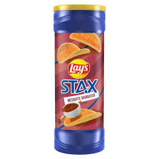 Lays 樂事美國筒裝燒烤味薯片 17筒/箱