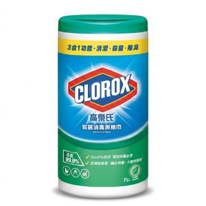 高樂氏消毒濕紙巾75片裝(清新香味)