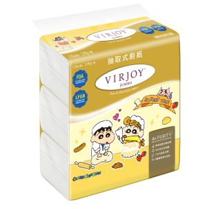 Virjoy 唯潔雅- 抽取式廚紙 (蠟筆小新限定版)