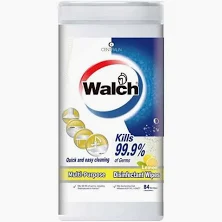 威露士多用途消毒濕巾檸檬84片 - 12筒/箱