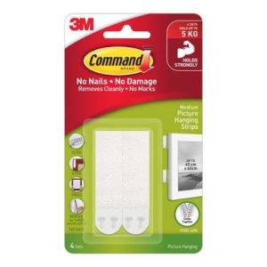 3M 無痕™ 17201-4PK "無痕"魔術貼 - 6件/Pack