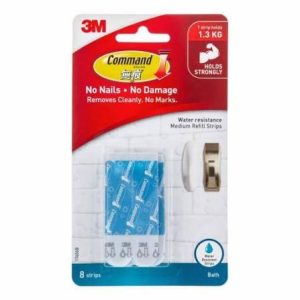 3M 無痕™ 3M 17606B 防水膠貼  - 6件/Pack