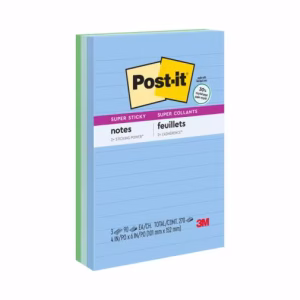 3M Post-it® 660-3SST 橫線便條紙 (3本/Pack）