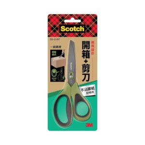 3M Scotch® 雙效開箱剪刀 ( SS-U-N7 青綠色)