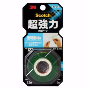 3M Scotch® KTD-12 超強力雙面膠紙(透明）