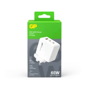 GP 65W USB-C 及 USB-A GaN三接口快速充電器