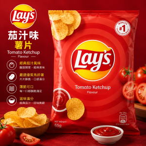 Lays 樂事茄汁味薯片 170g 12包/箱