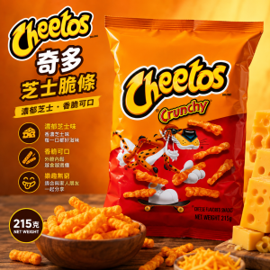 奇多芝士脆條 215克 10包/箱