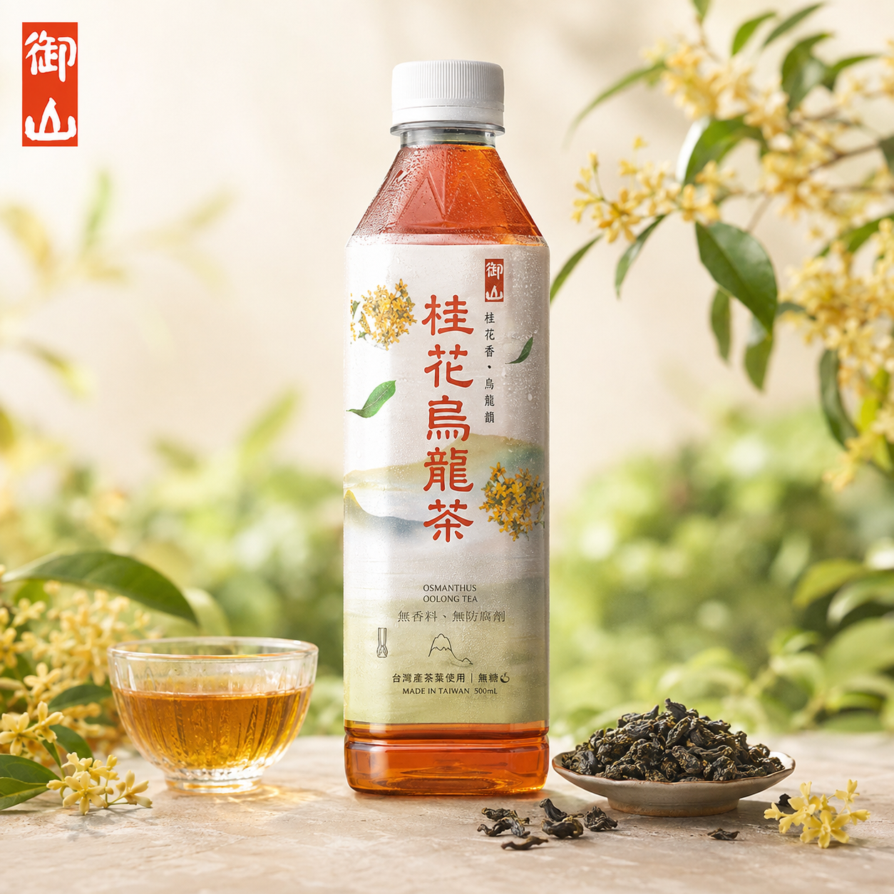 御山桂花烏龍茶 24支/箱