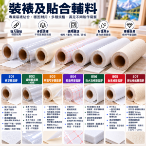 單面可移雙面膠